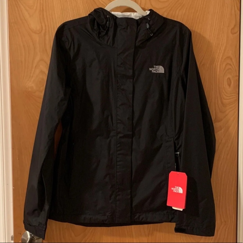 NEW The North Face Black Rain Jacket